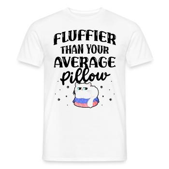Chat persan Chat Amoureux Propriétaire de chat Persan Longhair C - T-shirt homme - blanc - Devant - AI Model Male 178 dark (178cm)