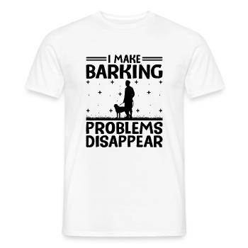 Dresseur de chiens Dressage de chiens Dressage de chiens Soins aux animaux de compagnie Pr - T-shirt homme - blanc - Devant - AI Model Male 178 dark (178cm)