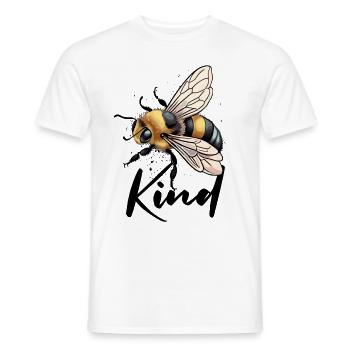 Enfant abeille - T-shirt homme - blanc - Devant - AI Model Male 178 dark (178cm)