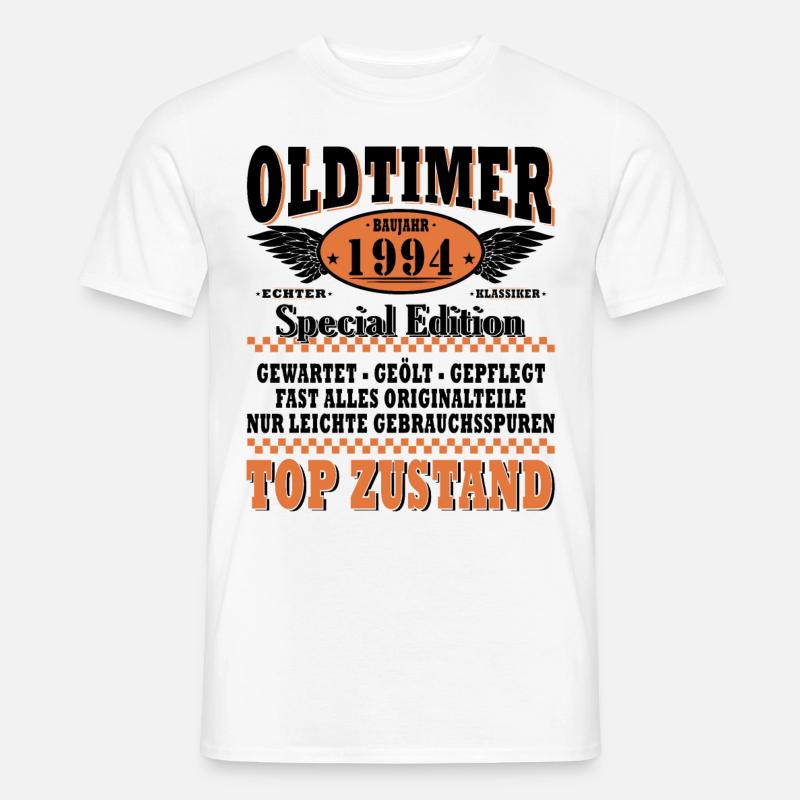 Oldtimer 1994 - Männer T-Shirt - Weiß