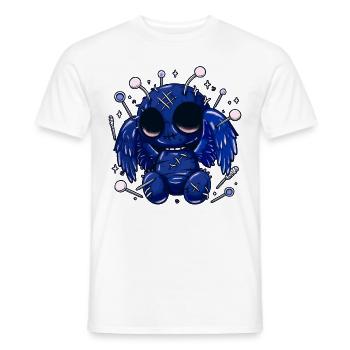 Pastel Goth Mothman - Männer T-Shirt - Weiß - Vorne - AI Model Male 178 dark (178cm)