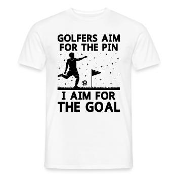 Footgolf Player Foot Golf Footgolfers Foot spielen - Männer T-Shirt - Weiß - Vorne - AI Model Male 178 dark (178cm)