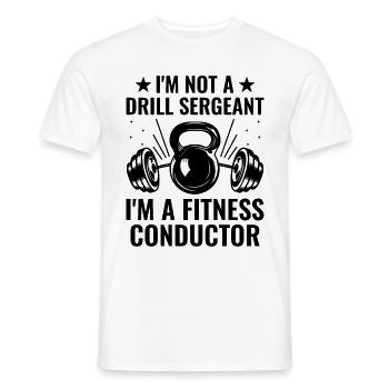 Physical Education Teacher PE Teachers School Spor - Men's T-Shirt - white - Front - AI Model Male 178 dark (178cm)
