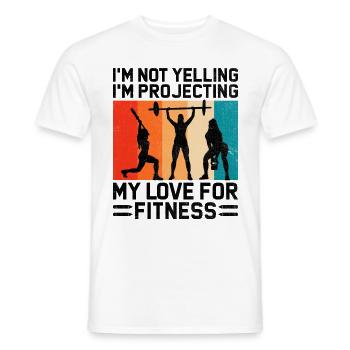Physical Education Teacher PE Teachers School Spor - Men's T-Shirt - white - Front - AI Model Male 178 dark (178cm)