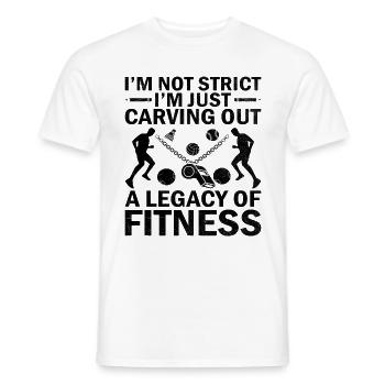 Physical Education Teacher PE Teachers School Spor - Men's T-Shirt - white - Front - AI Model Male 178 dark (178cm)