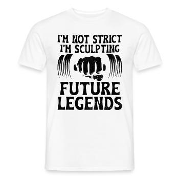 Physical Education Teacher PE Teachers School Spor - Men's T-Shirt - white - Front - AI Model Male 178 dark (178cm)