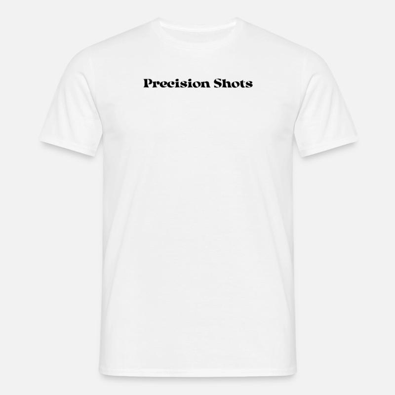 Billiards - Precision Shots - Men's T-Shirt - white