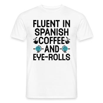 Fremdsprachenlehrer Schule Sprachlehrer - Männer T-Shirt - Weiß - Vorne - AI Model Male 178 dark (178cm)