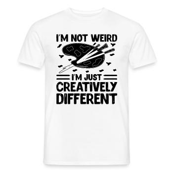Art Teacher School Teacher Funny Art Teachers Scho - Men's T-Shirt - white - Front - AI Model Male 178 dark (178cm)