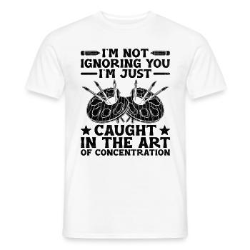 Kunstlehrer Schullehrer Lustige Kunstlehrer Scho - Männer T-Shirt - Weiß - Vorne - AI Model Male 178 dark (178cm)