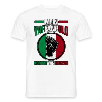 Italien Italiener Vaffanculo - Männer T-Shirt - Weiß - Vorne - AI Model Male 178 dark (178cm)