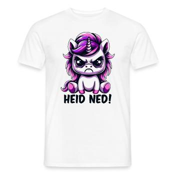 Heid Ned - Männer T-Shirt - Weiß - Vorne - AI Model Male 178 dark (178cm)