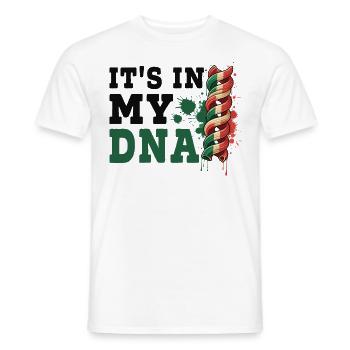 C’est dans mon ADN - T-shirt homme - blanc - Devant - AI Model Male 178 dark (178cm)