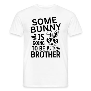 Lustiges Ostern Baby Geschwister Design - Männer T-Shirt - Weiß - Vorne - AI Model Male 178 dark (178cm)