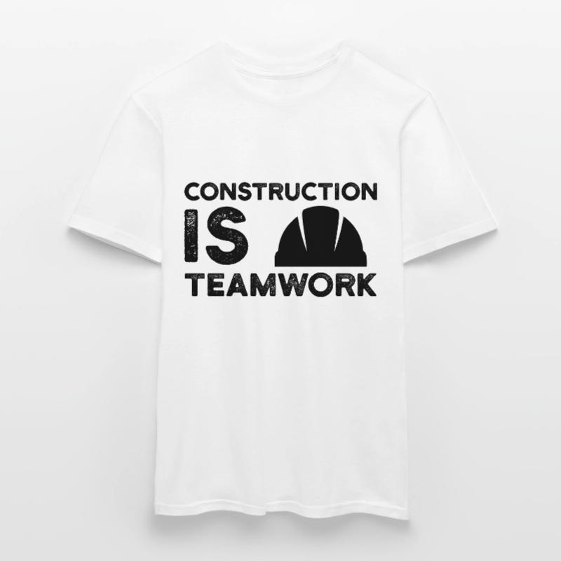 Construction site is teamwork construction worker construction manager construction Men’s T-shirt