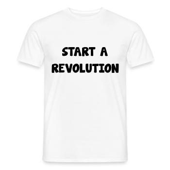 Karl Marx Socialiste Proverbe - T-shirt homme - blanc - Devant - AI Model Male 178 dark (178cm)