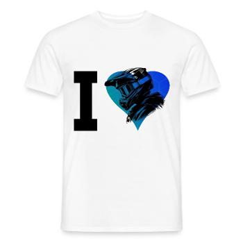VTT Homme VTT Cyclisme Femme Cyclisme - T-shirt homme - blanc - Devant - AI Model Male 178 dark (178cm)