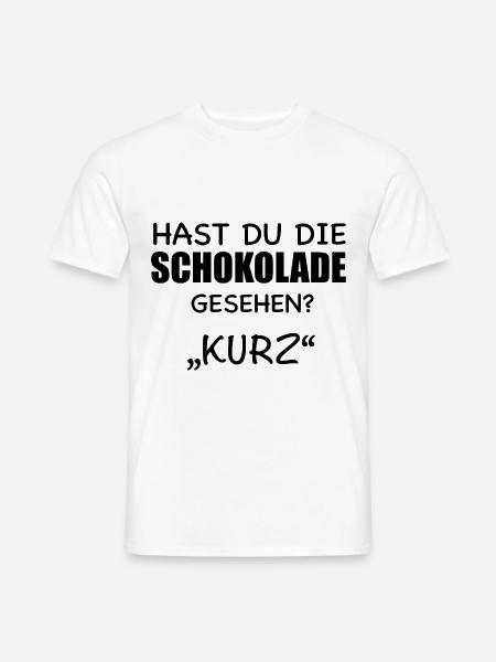Lustige Sprüche Spruch - Männer T-Shirt - Weiß