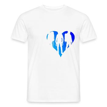 Escalade Bloc Escalade Hommes - T-shirt homme - blanc - Devant - AI Model Male 178 dark (178cm)