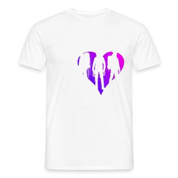 Grimpeur Grimpeur Bloc Femmes Bloc - T-shirt homme - blanc - Devant - AI Model Male 178 dark (178cm)