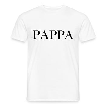 Papa - Männer T-Shirt - Weiß - Vorne - AI Model Male 178 dark (178cm)
