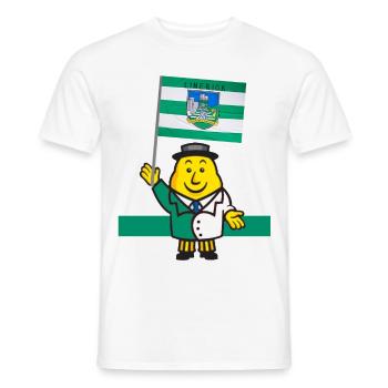 Limerick GAA - Men's T-Shirt - white - Front - AI Model Male 178 dark (178cm)