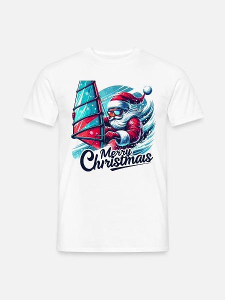 Joyeux Noël Père Noël - T-shirt homme - blanc