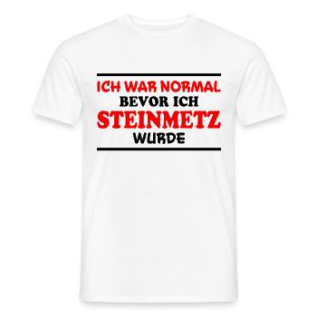 Steinmetz Spruch Beruf Lustiges Steinmetz Geschenk - Männer T-Shirt - Weiß - Vorne - AI Model Male 178 dark (178cm)