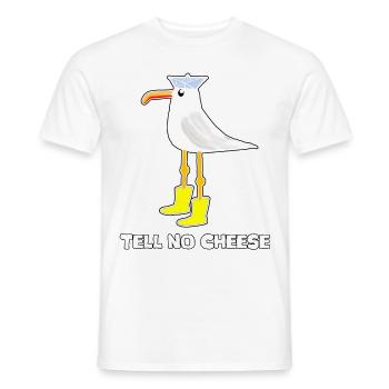 Coastal Unicorn German Proverb - English - Men's T-Shirt - white - Front - AI Model Male 178 dark (178cm)
