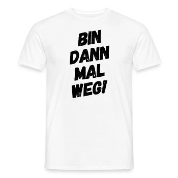 I'm off! - Men's T-Shirt - white - Front - AI Model Male 178 dark (178cm)