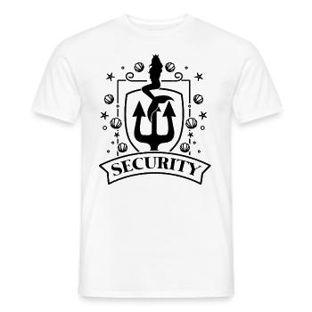Meerjungfrau Seejungfrau Security Sec Geschenk - Männer T-Shirt - Weiß - Vorne - AI Model Male 178 dark (178cm)