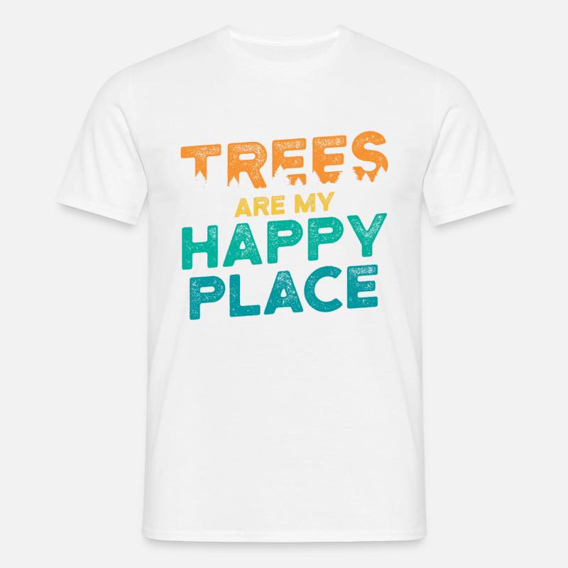 Tree Climbing - Männer T-Shirt - Weiß