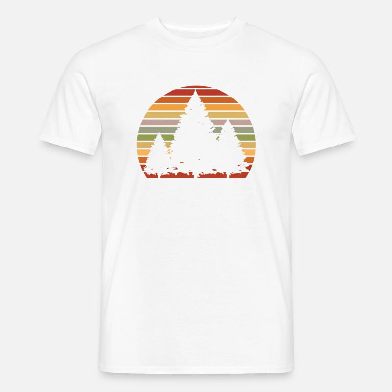 Tree Climbing - Männer T-Shirt - Weiß