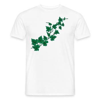 Ivy - Men's T-Shirt - white - Front - AI Model Male 178 dark (178cm)