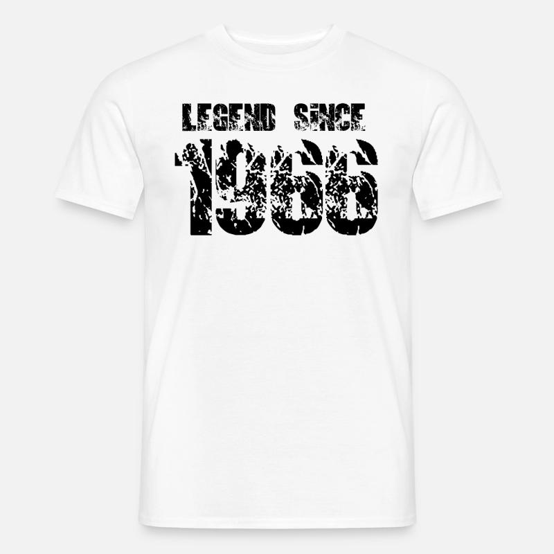 Legend since 1966 - Männer T-Shirt - Weiß