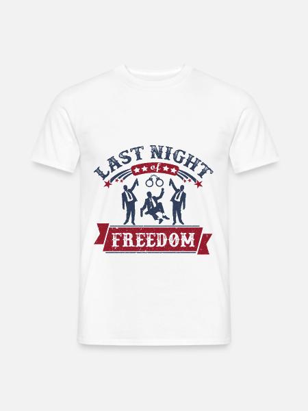 Partie de célibataire JGA Partie de célibataire - T-shirt homme - blanc