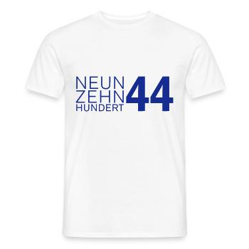 Geburtstag Jahrgang 1944 geboren - Männer T-Shirt - Weiß - Vorne - AI Model Male 178 dark (178cm)