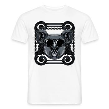 Koala - Männer T-Shirt - Weiß - Vorne - AI Model Male 178 dark (178cm)