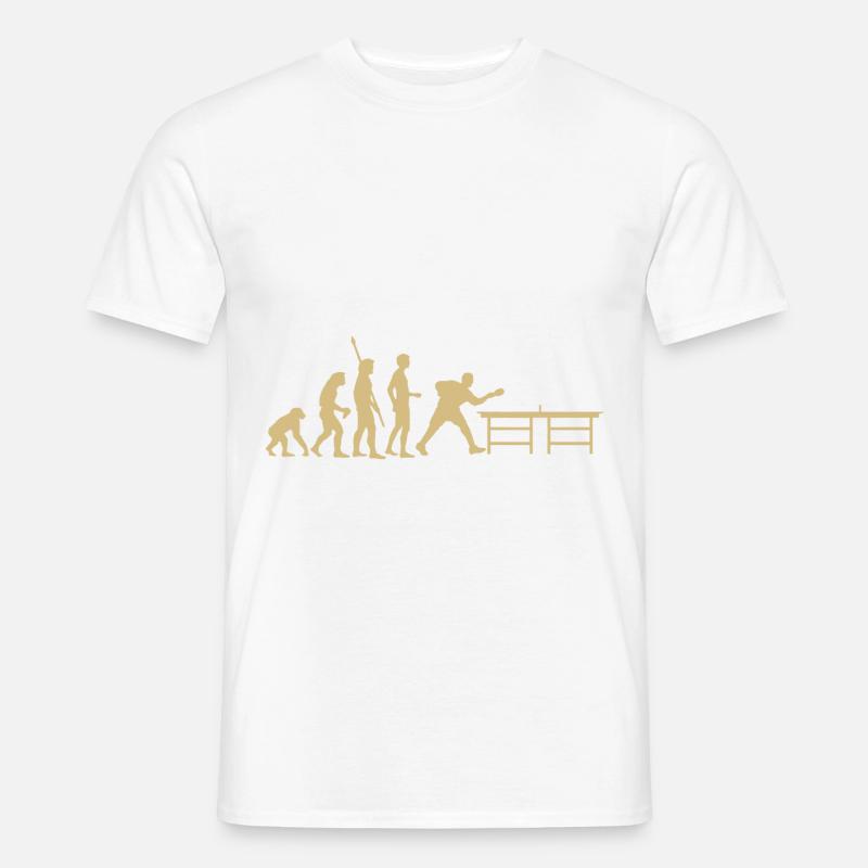 Table Tennis Evolution Gold - Men’s T-shirt - white
