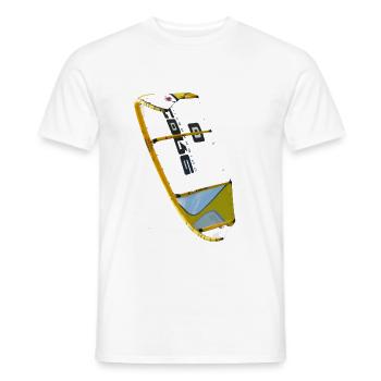 kitesurfing cerf-volant - T-shirt homme - blanc - Devant - AI Model Male 178 dark (178cm)