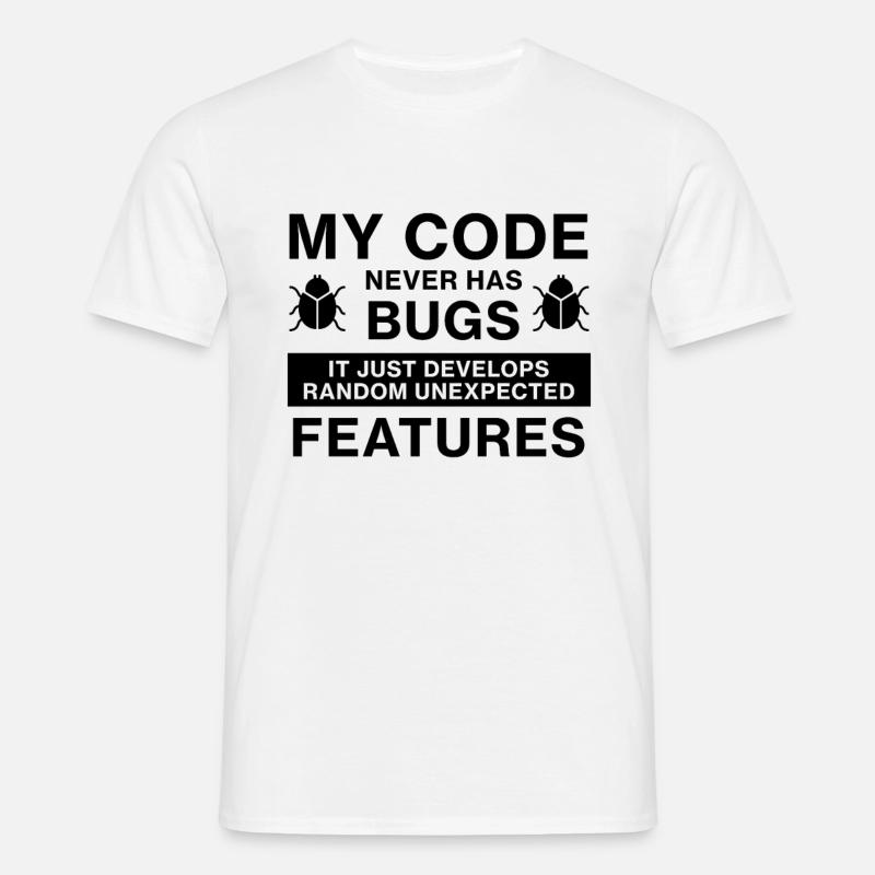Codage du programmeur codeur - T-shirt Homme - blanc