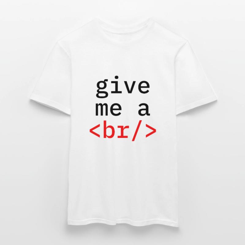 Coder Coding Pause Programmierer Männer T-Shirt