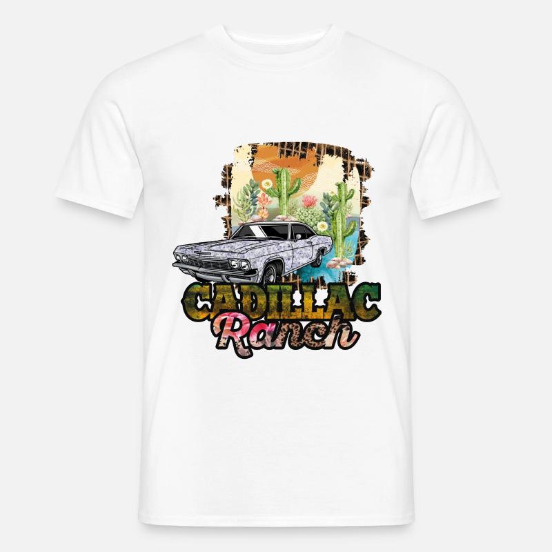 cadillac-Sortiment - Männer T-Shirt - Weiß