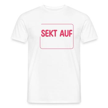 Party Funny Saying Girls Night Out Shirt - Men's T-Shirt - white - Front - AI Model Male 178 dark (178cm)