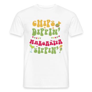 Cinco De Mayo Fiesta T-shirt - T-shirt homme - blanc - Devant - AI Model Male 178 dark (178cm)