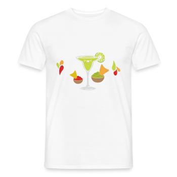 Cinco De Mayo Fiesta T-shirt - T-shirt homme - blanc - Devant - AI Model Male 178 dark (178cm)