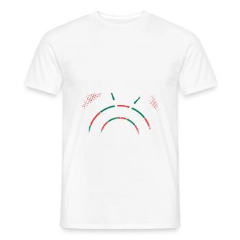 Funny Darter Duo Motif Tee - Men's T-Shirt - white - Front - AI Model Male 178 dark (178cm)