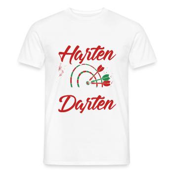 Chemise de fléchettes de motivation - T-shirt homme - blanc - Devant - AI Model Male 178 dark (178cm)