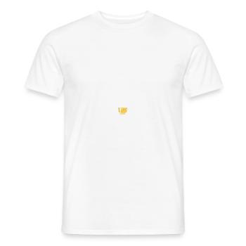 Funny bourbon wisdom t-shirt - Men's T-Shirt - white - Front - AI Model Male 178 dark (178cm)