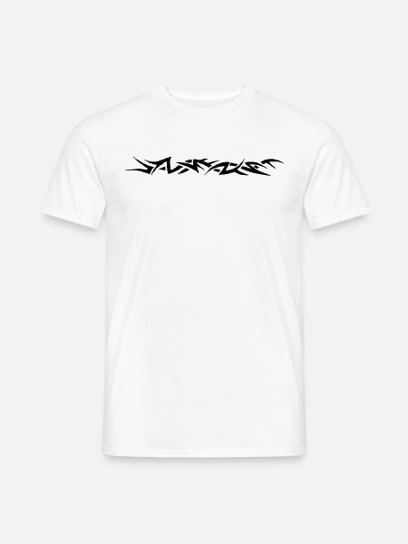 tribal tattoo - Men's T-Shirt - white